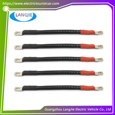 ชุดสายการเชื่อมต่อรถกอล์ฟการ์ท 4 Gauge 7 PC AC DC Wire Cart แบตเตอรี่เชื่อมต่อสาย