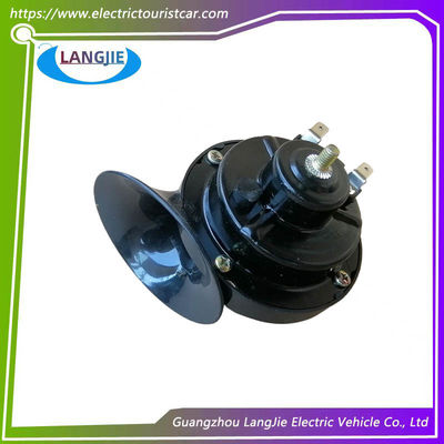 LVTONG เครื่องเสียงมุมขนาดเล็ก 12V Horn Sound Alarm Horn ล้อสี่ส่วนประกอบของรถชมวิวไฟฟ้า