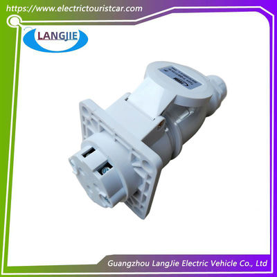 โวลเตชั่นต่ํา 2P 220V 32A รถชมวิวไฟฟ้า Marshell Y-20 พล็อกไฟฟ้าและซ็อต IP44 บัส