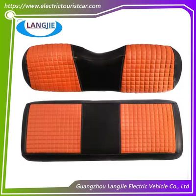 ราคาดี กอล์ฟ คาร์คลับ ที่นั่งรถ ผิวหนัง หลังเก้า หลังเก้า สีส้ม ออนไลน์
