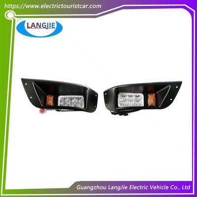 อะไหล่รถกอล์ฟที่มีคุณภาพสูง พร้อมไฟหน้า LED ปรับได้ และชุดไฟหลัง