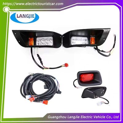Ezgo TXT คาร์ทกอล์ฟ LED Lighting Kit พร้อมไฟหน้าและอุปกรณ์เสริมไฟท้าย