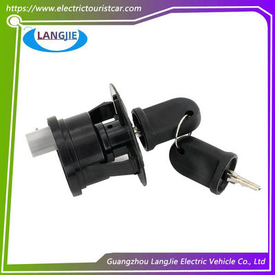 เครื่องสํารองสวิทช์กุญแจวงกลมสีดํา สําหรับรถกอล์ฟ EZGO RXV