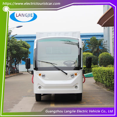 2 ที่นั่ง รถรับส่งไฟฟ้า 72V 7.5KW AC รถยนต์ใช้งานขนาดเล็กที่ใช้แบตเตอรี่สําหรับจอดรถ
