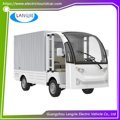 2 ที่นั่งรถกระเป๋าสตางค์ไฟฟ้า AC มอเตอร์สําหรับโรงแรม 48v / 5kw สปองกาวด้วยที่นั่งหนังเทียม