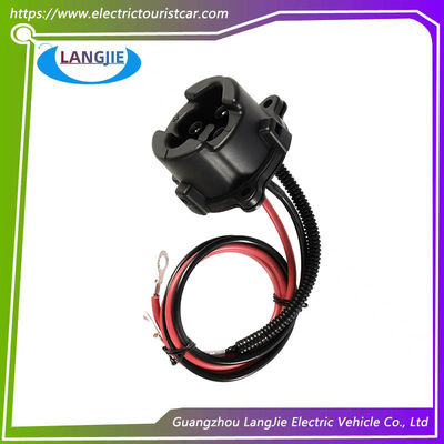 คาร์ทกอล์ฟ โซกิตไฟฟ้า DC 48V Yamaha สีดํา โซกิตสายชาร์จวงกลม