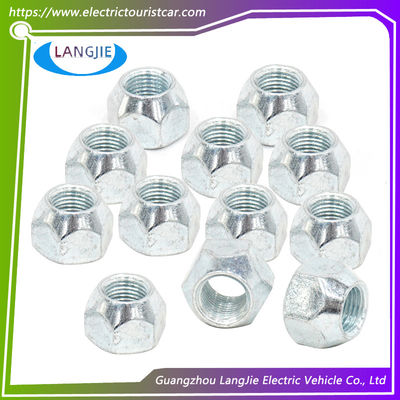 กอล์ฟรถคอน Lug Nut เซ็นก์ Plated ยาง Lugs ล้อลูกเต่า เปิดปลาย Acorn Lug ลูกเต้า 1/2 นิ้ว