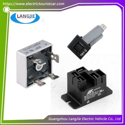 เครื่องขับรถสโมสร รถชาร์จรถ SLCH-48VDC-SL-A รถสโมสร รถกอล์ฟ