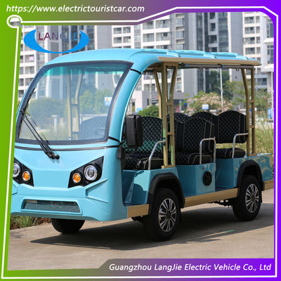 8 ที่นั่งรถไฟฟ้าท่องเที่ยว พร้อมความจุ 48 โวลต์ 5KW
