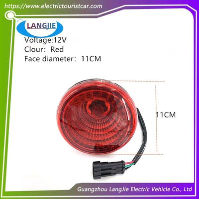 รถสี่ล้อไฟฟ้าชมวิว 11MM ไฟย้อนหลัง LVTONG ไฟท้ายรถอนามัย