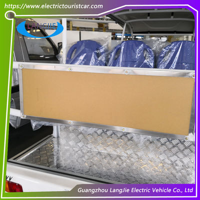 4KW Motor 48V Eight Seater รุ่น Y083A รถบัสรับส่งไฟฟ้า 18% ความสามารถในการปีนเขาโดยใช้โรงแรม / มหาวิทยาลัย / สวนสาธารณะ