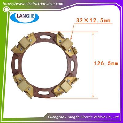 สี่ล้อรถไฟฟ้า การท่องเที่ยวและรถลาดตระเวน LVTONG มอเตอร์ คาร์บอน Brush Holder ประกอบการประกอบ