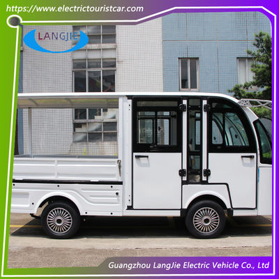 โรงพยาบาลขาว รถบรรทุกไฟฟ้า 20% ความสามารถในการปีน 30 กม./ชม. ความเร็วสูงสุดสําหรับที่จอดรถ