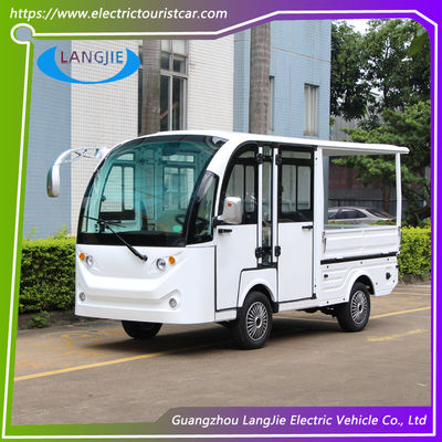 ราคาดี รถพยาบาลรถพยาบาลไฟฟ้าสีน้ำเงิน / ขาวพร้อม Toplight สำหรับโรงพยาบาล ออนไลน์