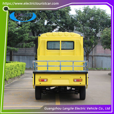 ราคาดี รถขนส่งไฟฟ้า 48V สำหรับรีสอร์ท 5 ที่นั่ง บรรทุก 900 กก. มอเตอร์ AC สำหรับสวนสาธารณะ ออนไลน์