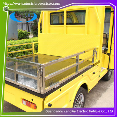 รถท่องเที่ยวไฟฟ้า 48V DC ขนาดเล็ก 8 ที่นั่งกำลังโหลด 640KGS น้ำหนักเบา