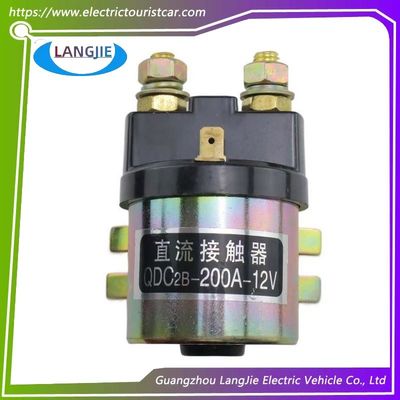 ส่วนประกอบคอนแทคเตอร์ DC 12V สำหรับรถสุขาภิบาลไฟฟ้า Marshell รุ่น 200A