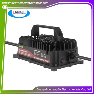 ราคาดี เครื่องชาร์จแบตเตอรี่อัจฉริยะกันน้ำสำหรับรถกอล์ฟ EZGO RXV 48V 15A ออนไลน์
