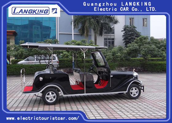 รถบัสรับส่งไฟฟ้าบริสุทธิ์หกที่นั่งเพื่อความปลอดภัยสำหรับรับ 4KW DC Motor