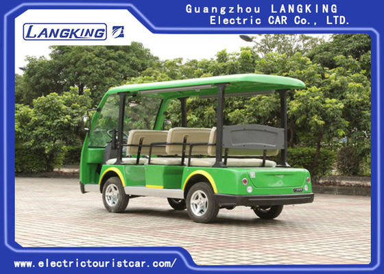 รถทัวร์ขนาดเล็กสำหรับ 8 ที่นั่ง Green Tour ไฟฟ้า 18% ความสามารถในการปีนเขา