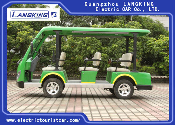 รถทัวร์ขนาดเล็กสำหรับ 8 ที่นั่ง Green Tour ไฟฟ้า 18% ความสามารถในการปีนเขา