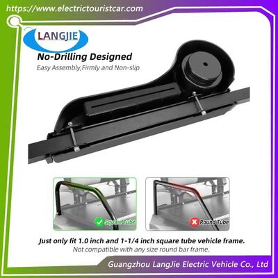 คาร์ทกอล์ฟ ที่นั่งหลังรองแขน พร้อมตัวถือถ้วยและตัวถือโทรศัพท์