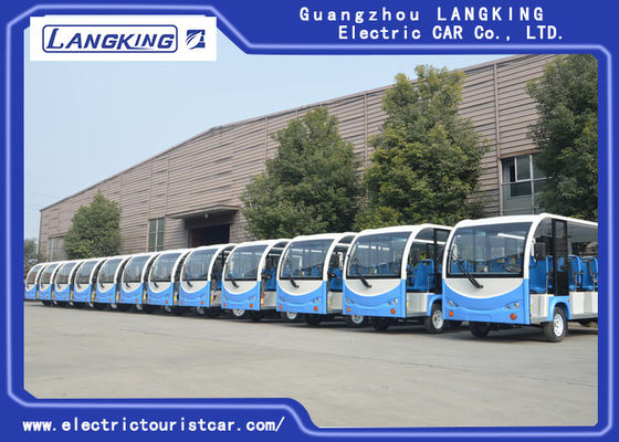 รถชมวิวไฟฟ้า 14 ที่นั่ง 72V / 5.5 KW พร้อมประตูสำหรับ Park Y140A-M