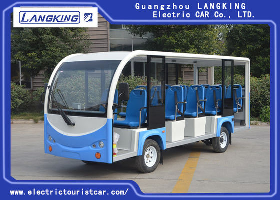 รถชมวิวไฟฟ้า 14 ที่นั่ง 72V / 5.5 KW พร้อมประตูสำหรับ Park Y140A-M