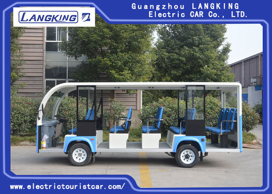 รถชมวิวไฟฟ้า 14 ที่นั่ง 72V / 5.5 KW พร้อมประตูสำหรับ Park Y140A-M