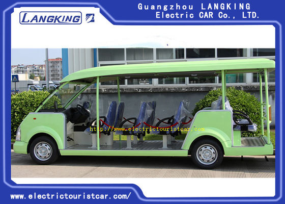 รถไฟฟ้าความเร็วต่ํา หลายสี 14 ที่นั่ง คลับ คาร์คกอล์ฟสําหรับรีสอร์ท
