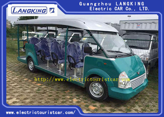 รถไฟฟ้าความเร็วต่ํา หลายสี 14 ที่นั่ง คลับ คาร์คกอล์ฟสําหรับรีสอร์ท