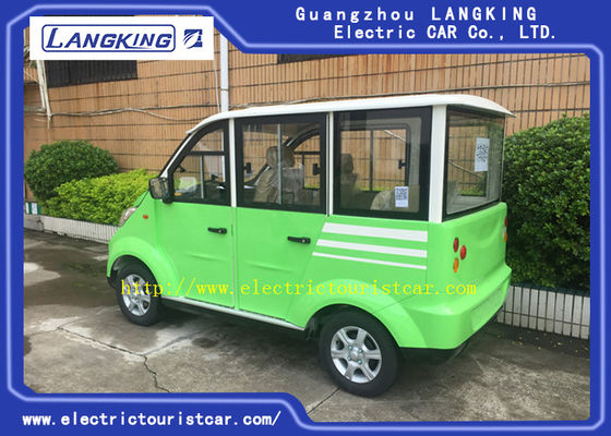 รถกอล์ฟไฟฟ้า 4 ล้อ สีเขียวเข้ม 48 โวลต์ รถชาร์จฟรี