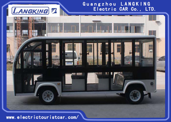 รถรับส่งแบตเตอรี่ไฟฟ้าสำหรับรถยนต์ 11 ที่นั่งสำหรับพิพิธภัณฑ์ภูเขา