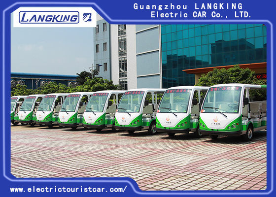 11 คนวิลเลจหมู่บ้านรถรับส่งไฟฟ้า 72V / 5KW AC มอเตอร์ช่วง 100km