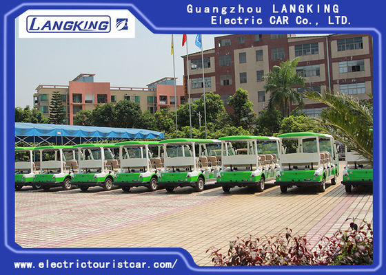 11 คนวิลเลจหมู่บ้านรถรับส่งไฟฟ้า 72V / 5KW AC มอเตอร์ช่วง 100km